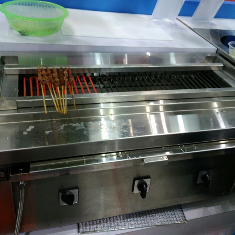 Commercial Electric Grill for Barbecue Food