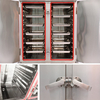 12 Trays Cabinet Single Door Commercial Induction Rice Steamer