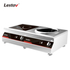 Kitchen Appliance Portable Double Induction Burner with Wok