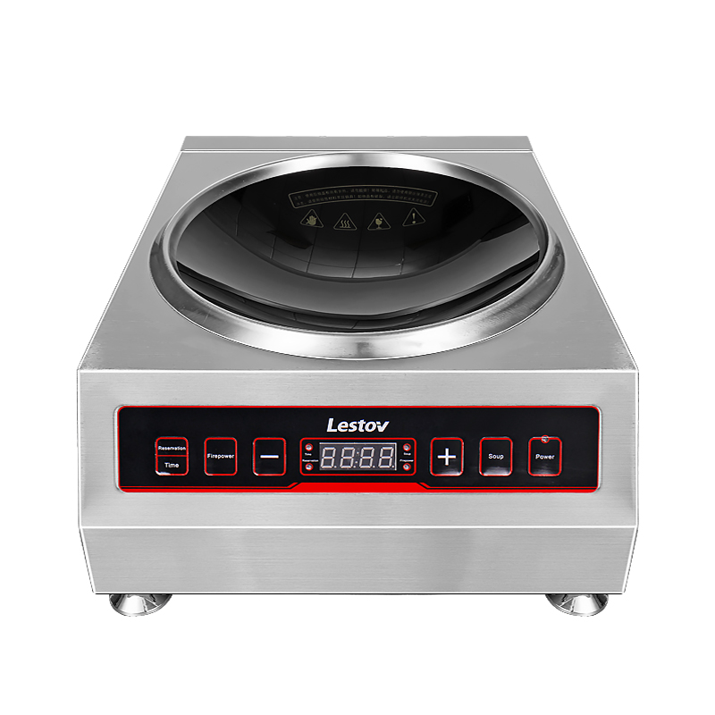3500w Portable Tabletop Induction Wok Stove with Pan